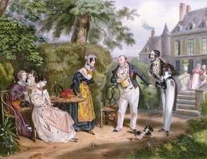 パリの求婚者の紹介（カラーリソ） 作： Ernest Grenier